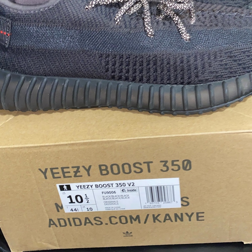 ❌SOLD❌ BOOST 350 V2 BLACK/BLACK/BLACK 🔥 🔥 - Picture 13 of 15